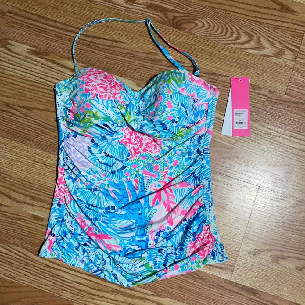 Flamenco Tankini top in Sink or Swim